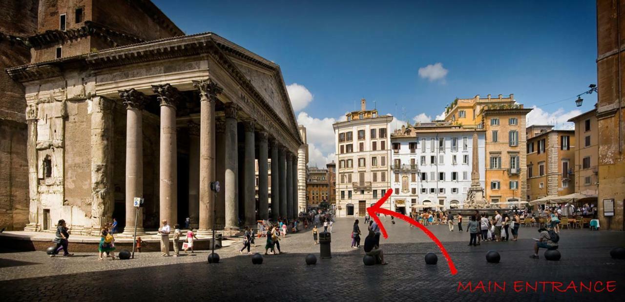 Appartamento Domus Rotundae Pantheon Roma Esterno foto